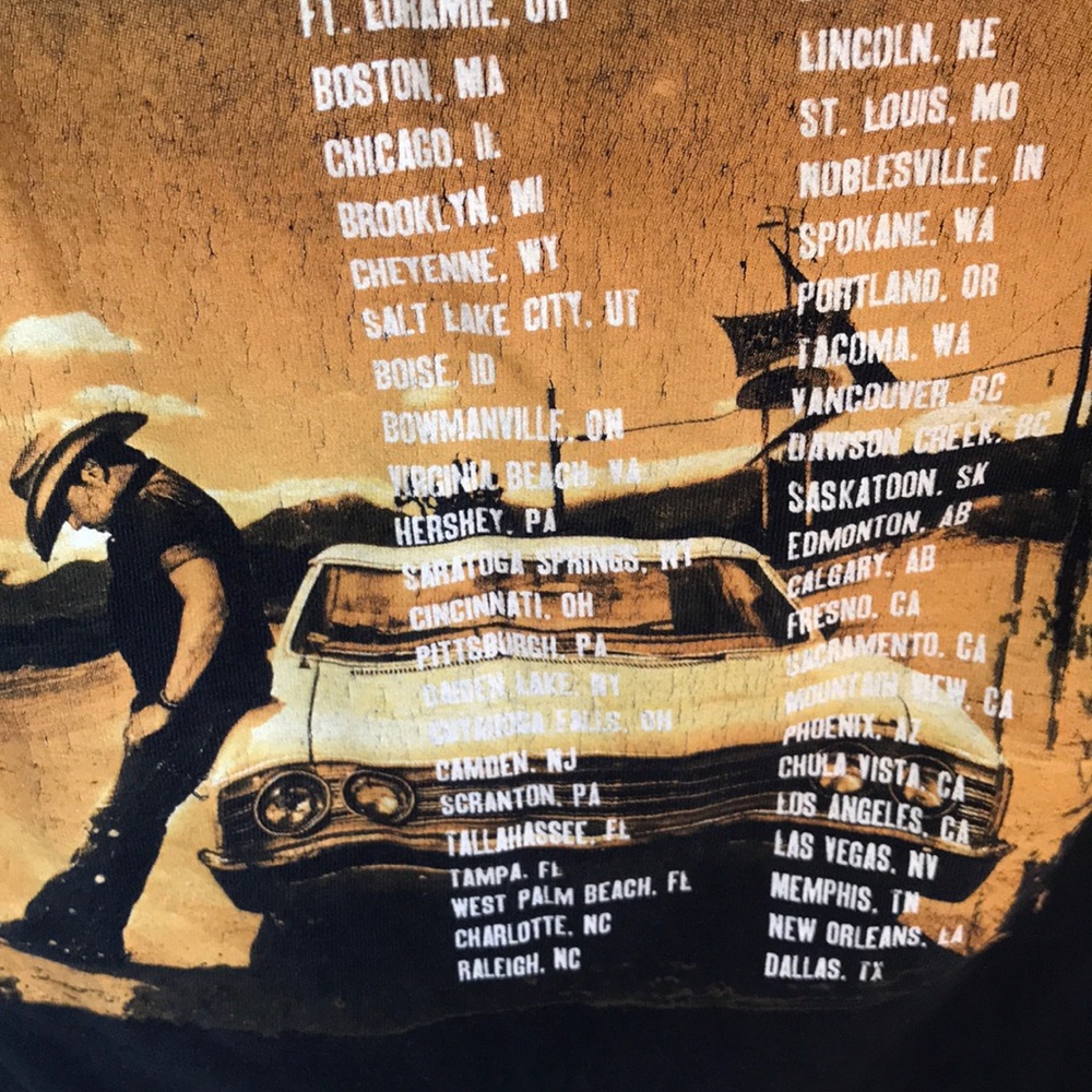 Jason Aldean Night Train Tour Shirt size Small - Picture 5 of 5